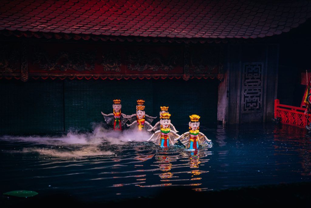 rối nước, nghệ thuật